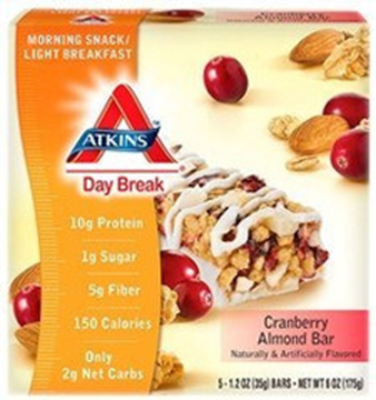 Picture of Atkins Day Break - Cranberry Almond Bar