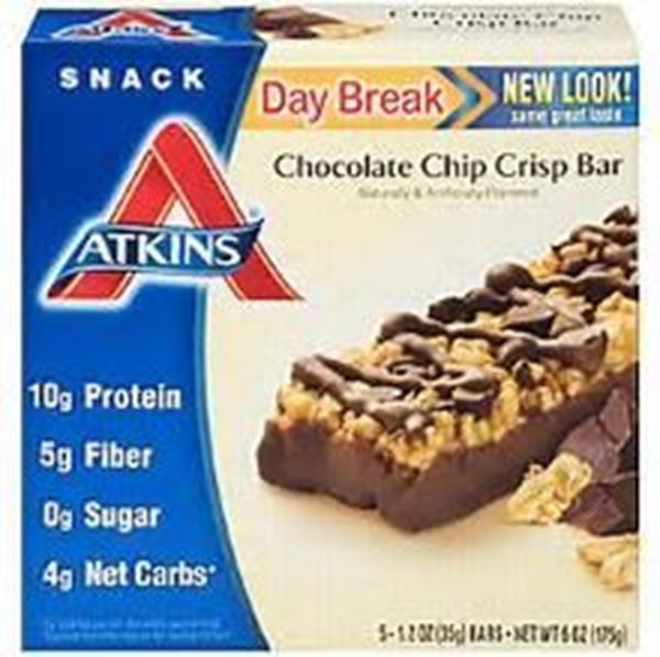 Picture of Atkins Snack - Chocolate Chip Crisp Bar