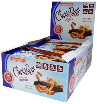 Picture of Chocorite protein Bar ( 34g) - Peanut Butter Box of 16 Bars