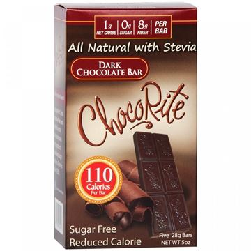 Picture of Chocorite Bar (Five 28g ) - Dark Chocolate