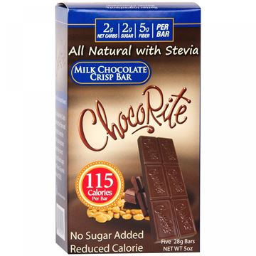 Picture of Chocorite Bar (Five 28g ) - Milk Chocolate Crisp