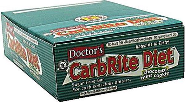 Picture of Doctor's CarbRite Diet - Chocolate Mint Cookie Box of 12 Bars