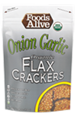 Picture of Flax Crackers - Onion Garlic