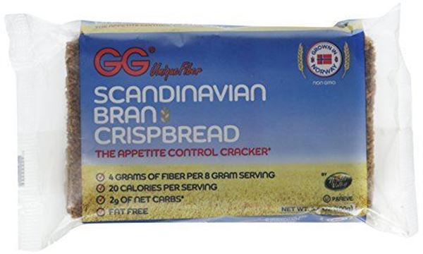 Picture of Bran Crispbread  GG Scandinavian - 1 box of 30