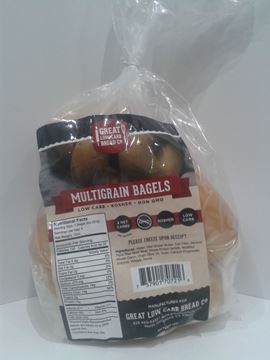 Picture of Great Low Carb Bagel - Multigrain