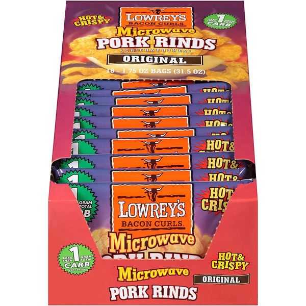 Picture of Pork Rinds - Original Box  of 18