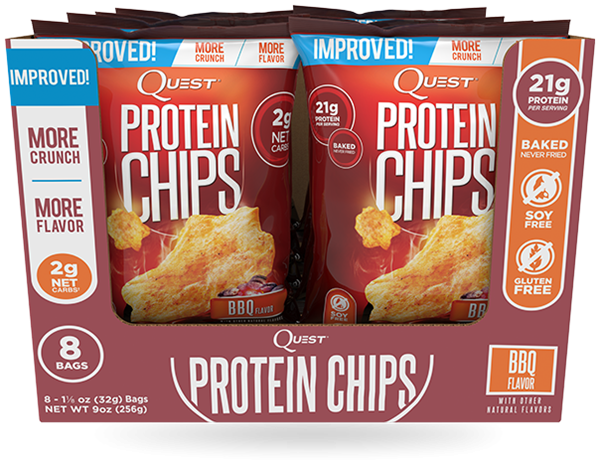 Picture of Quest Protein chips - BBQ -  Box Of 8