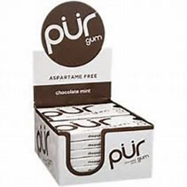 Picture of Pur gum - Chocolate Mint Box Of 12