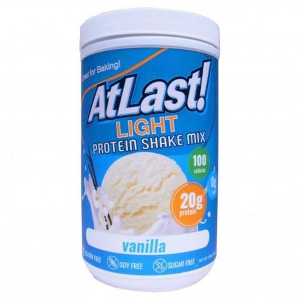 Picture of AtLast Light Protein Shake Mix - French Vanilla