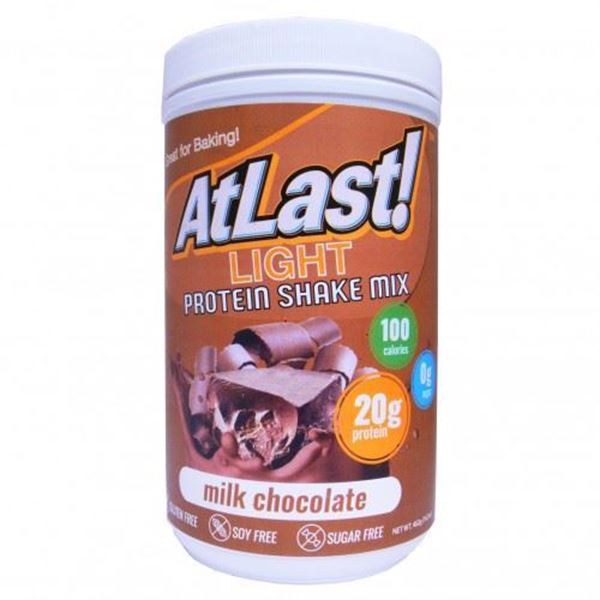 Picture of AtLast Light Protein Shake Mix - Milk Chocolate