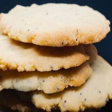 Picture of Keto Kookies - Traditional Lemon Poppyseed Shortbread