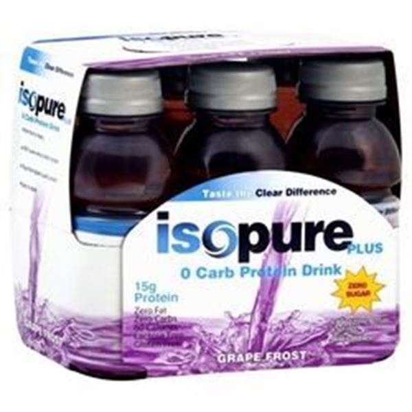 Picture of Drink ( Isopure ) - Grape frost pack of 6