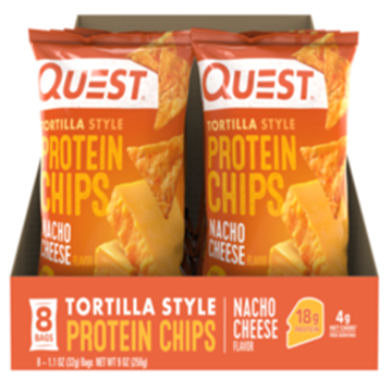 Picture of Quest protein chips - Nacho cheese Box Of 8