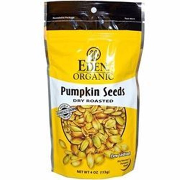 Picture of Eden Pumpkin Seeds - Dry Roasted Organic