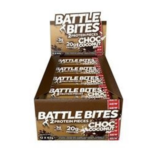 Picture of Battle Bites Protein Bar : Chocolate Coconut