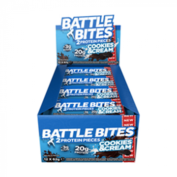 Picture of Battle Bites Protein Bar : Cookies & Cream