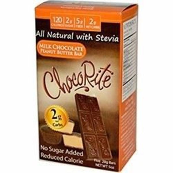 Picture of Chocorite Bar ( Five 28g ) - Milk Chocolate Peanut Butter