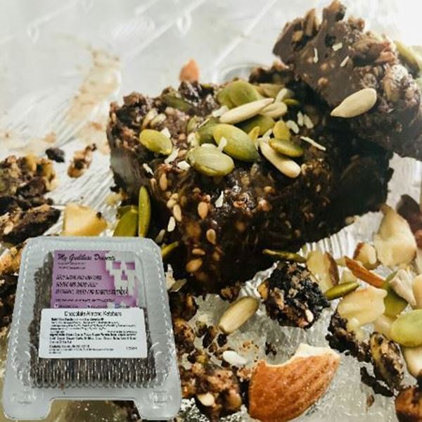 Picture of My Guiltless Dessert Chocolate Almond Keto Bars
