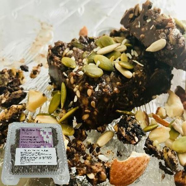 Picture of My Guiltless Dessert Cinnamon Sunflower Keto Bars