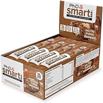 Picture of PhD Performance Nutrition Smart Bar  salted Fudge Brownie(Box of 12 Bars)