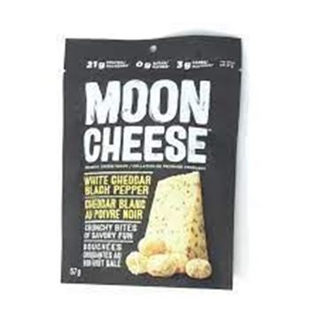 Picture of Moon Cheese - White Cheddar Black Pepper