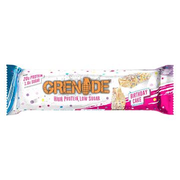 Picture of Grenade Bar Birthday Cake - Single Protein Bar