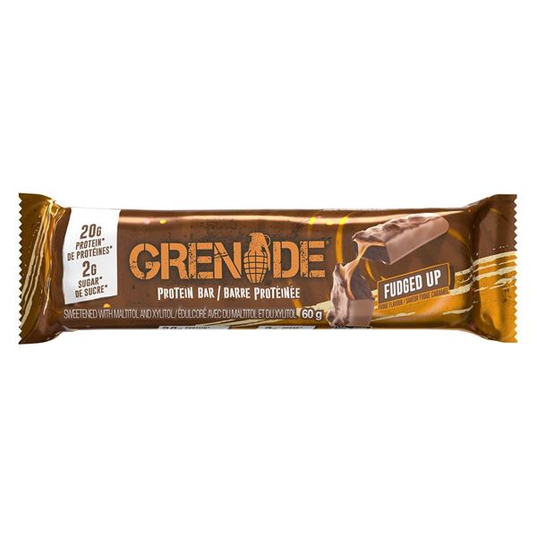 Picture of Grenade Bar Fudged Up - Single Protein Bar