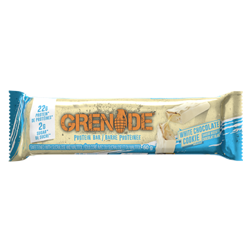 Picture of Grenade Bar White Chocolate Cookie Bar - Single Protein Bar