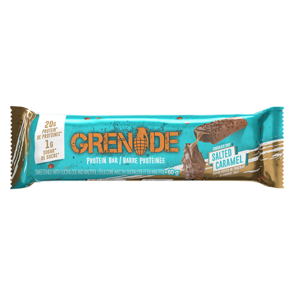 Picture of Grenade Bar Chocolate chip Salted Caramel – Single Protein Bar