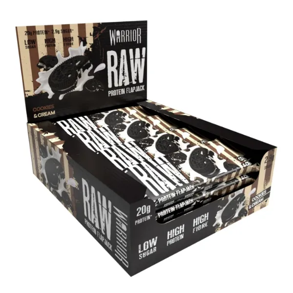 Picture of Warrior Crunch Protein Bar Cookies & Cream Flavor