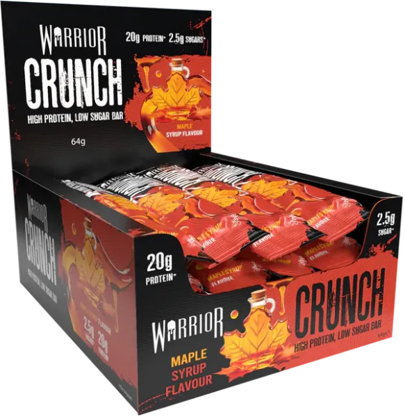 Picture of Warrior Crunch Protein Bar  Maple Syrup